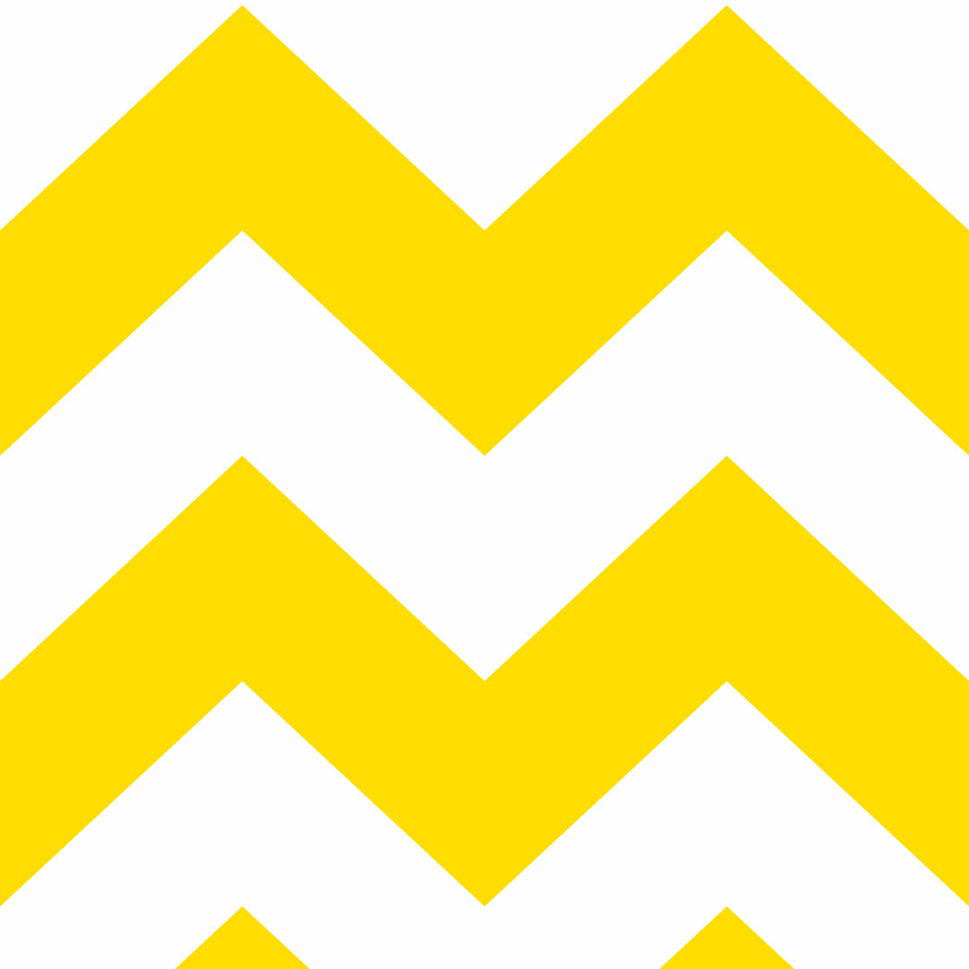 Bielo-žltá cik-cak tapeta chevron - Dekoori obrázok 1