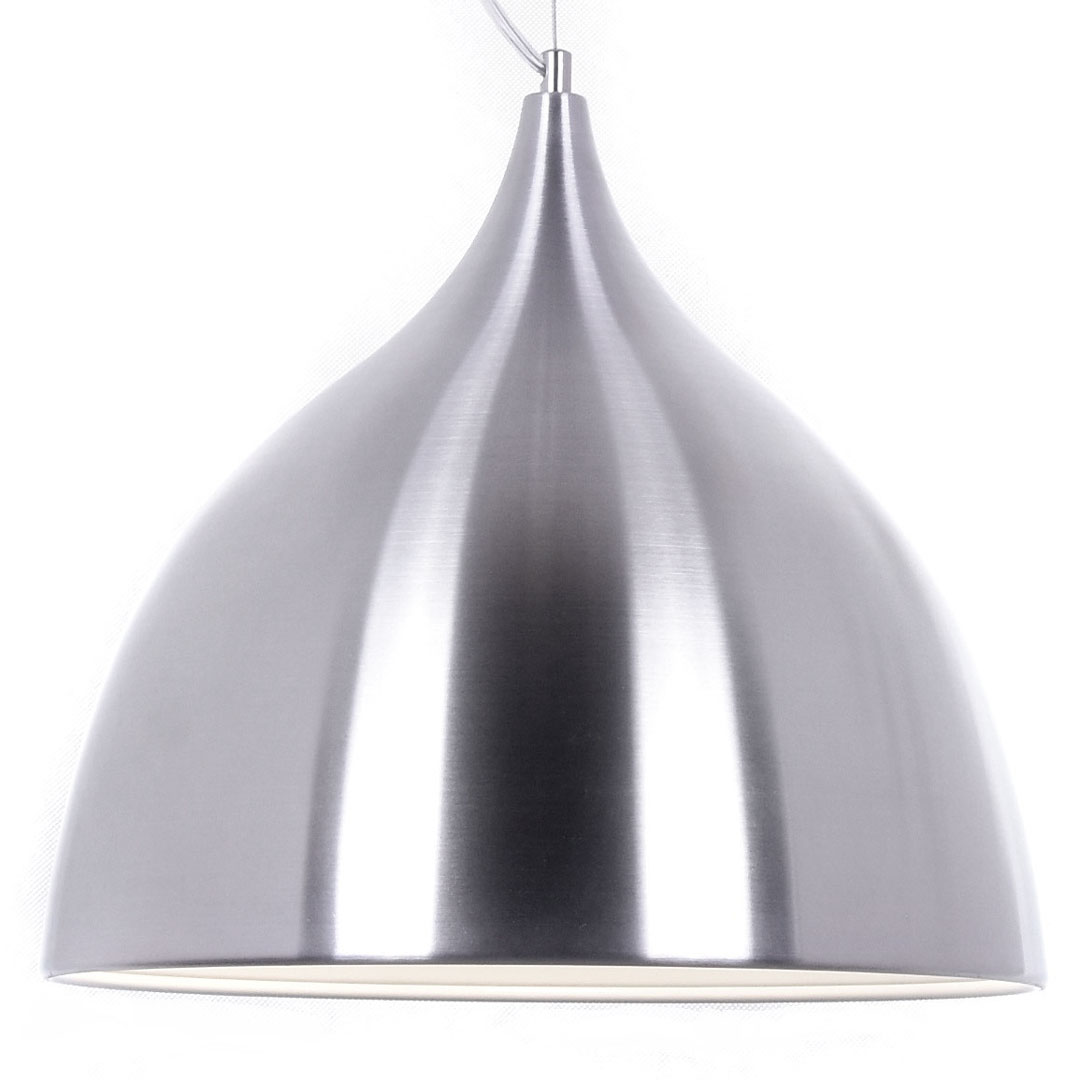 Kovové závesné svietidlo, strieborný luster VITTORIO - Lumina Deco obrázok 1