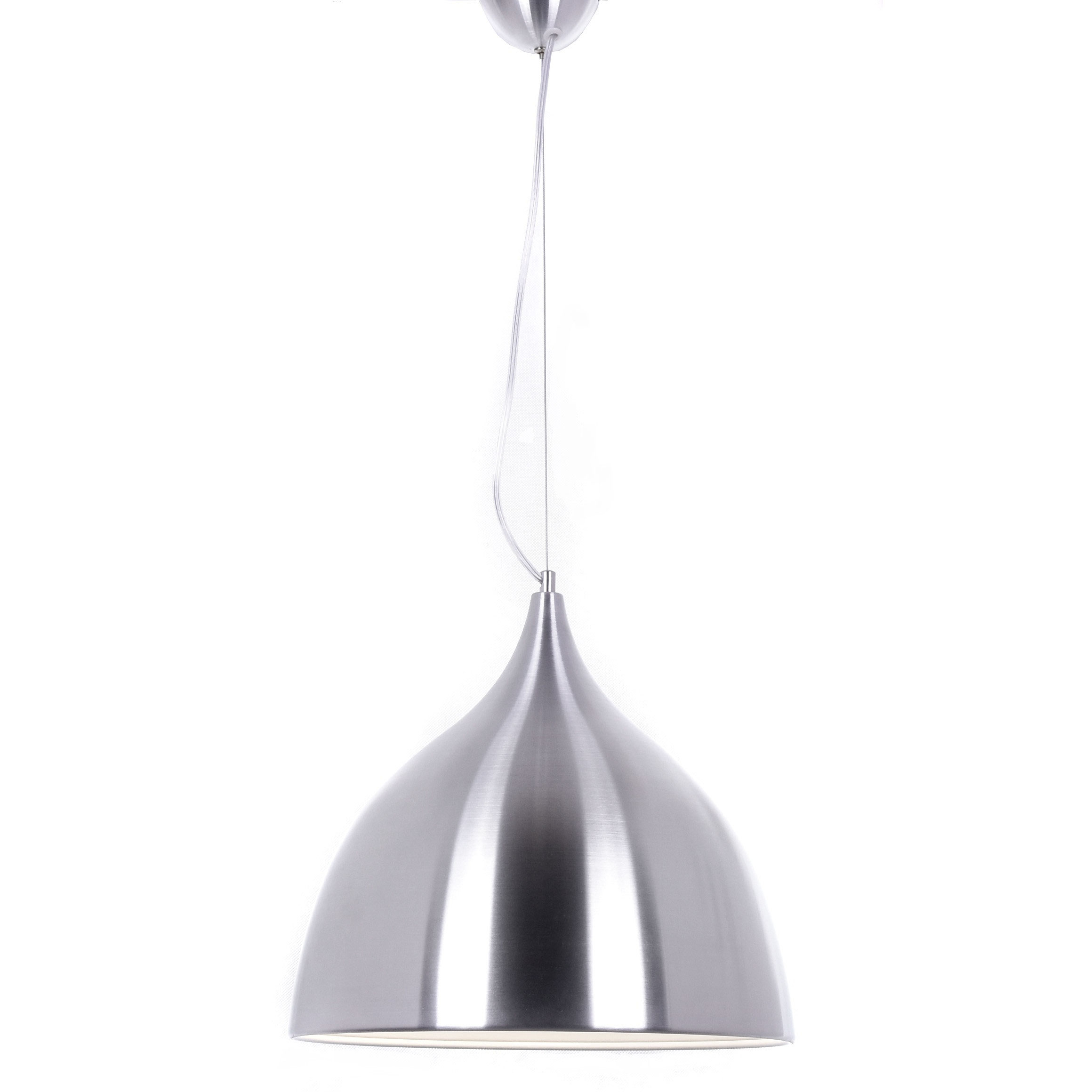 Kovové závesné svietidlo, strieborný luster VITTORIO - Lumina Deco obrázok 3