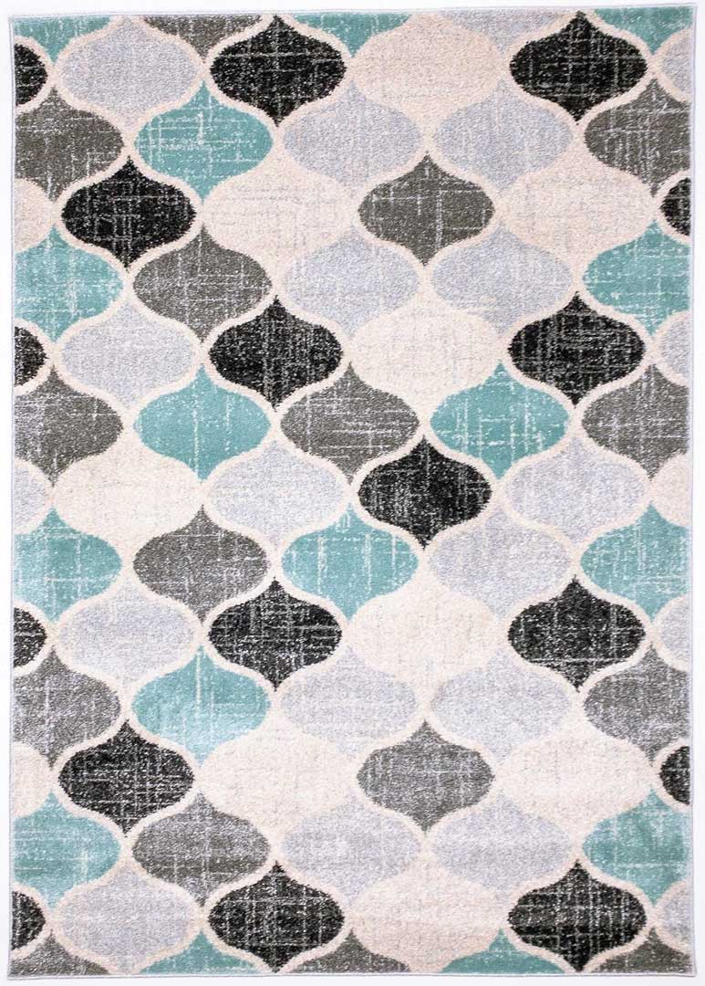 Orientálny vintage koberec Marrocan Sky s farebne vyplneným marockým vzorom - Carpetforyou obrázok 1