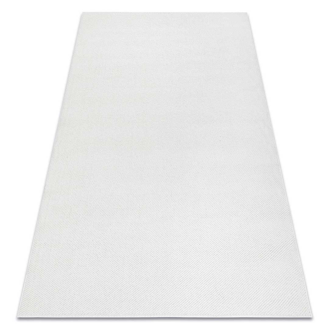 Smyčkový koberec v boho štýle, biely/krémový/ecru, do spálne a obývačky - CASABLANCA - Dywany Łuszczów obrázok 2