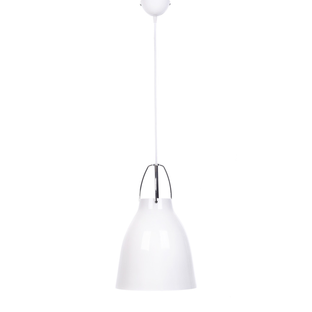 Biela moderná závesná lampa RAYO, loftová, škandinávsky štýl, kovová - Lumina Deco obrázok 3