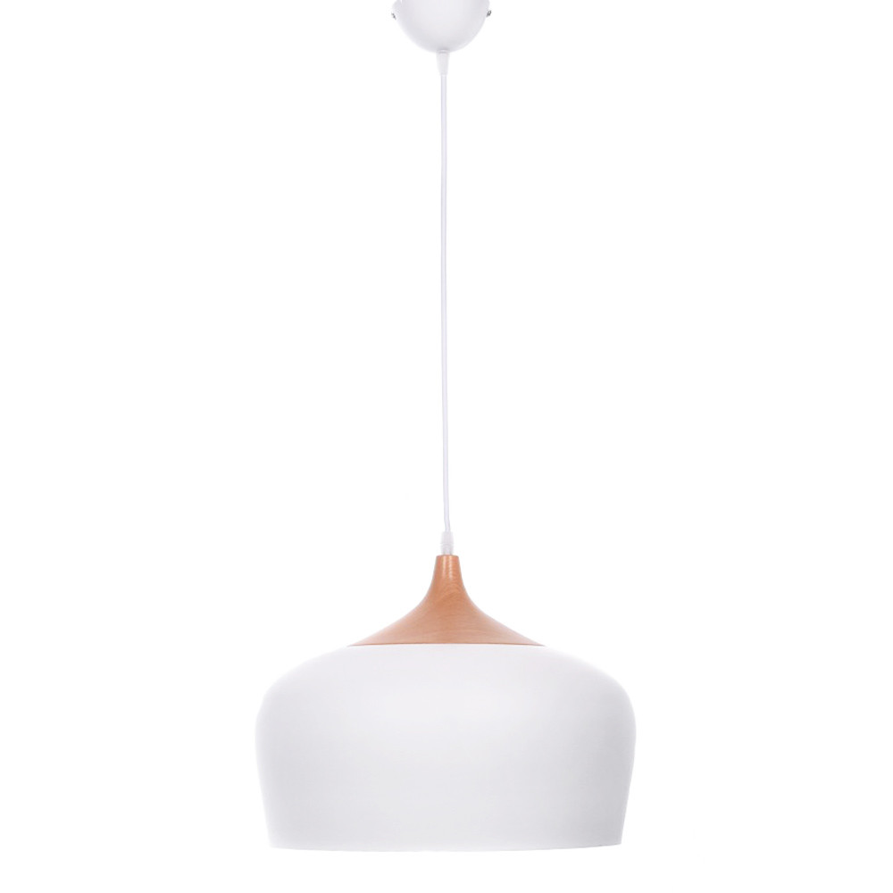 Moderné závesné škandinávske svietidlo, biely luster CONSI - Lumina Deco obrázok 3