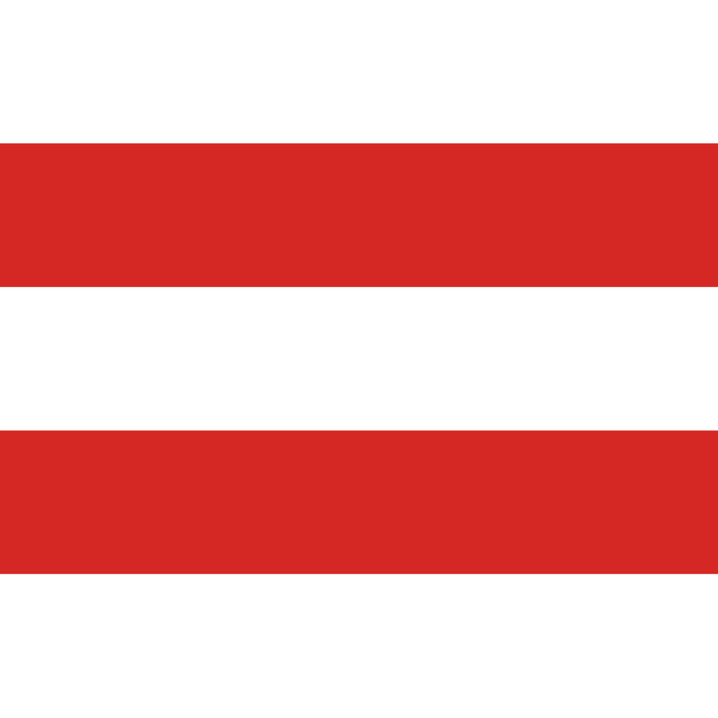 Tapeta s horizontálnymi pruhmi bielo-červené - Dekoori obrázok 1