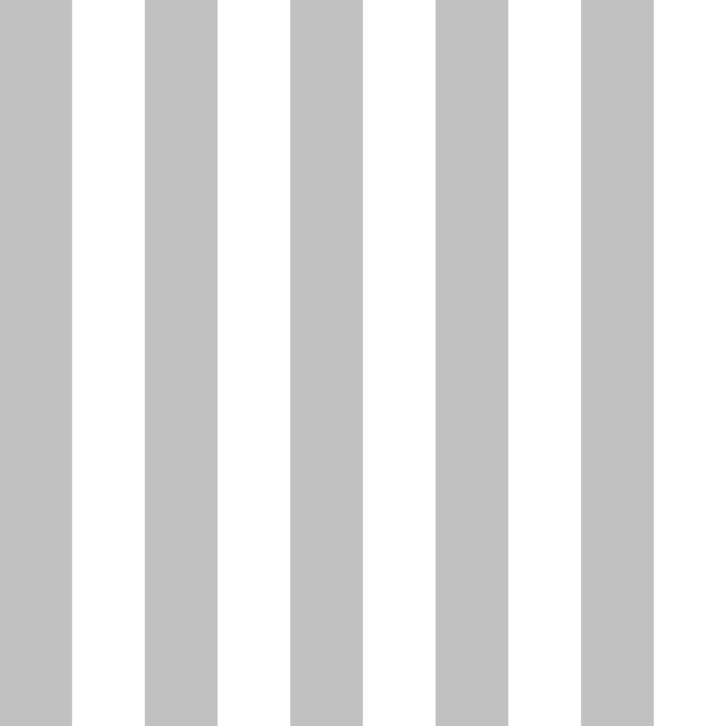 Bielo-šedá pruhovaná tapeta - Dekoori obrázok 1