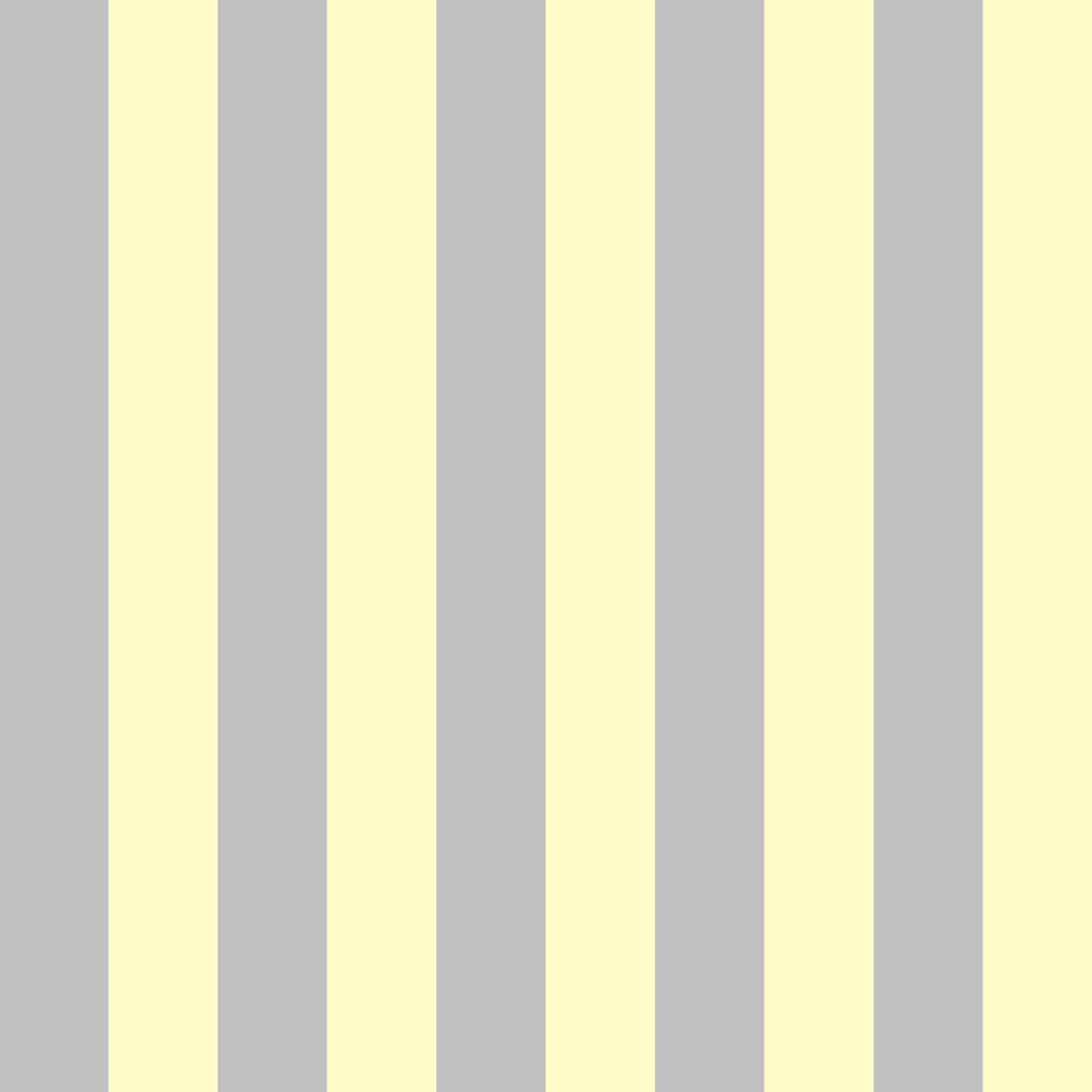 Tapeta šedo-žltá vertikálne pruhy 10 cm - Dekoori obrázok 1