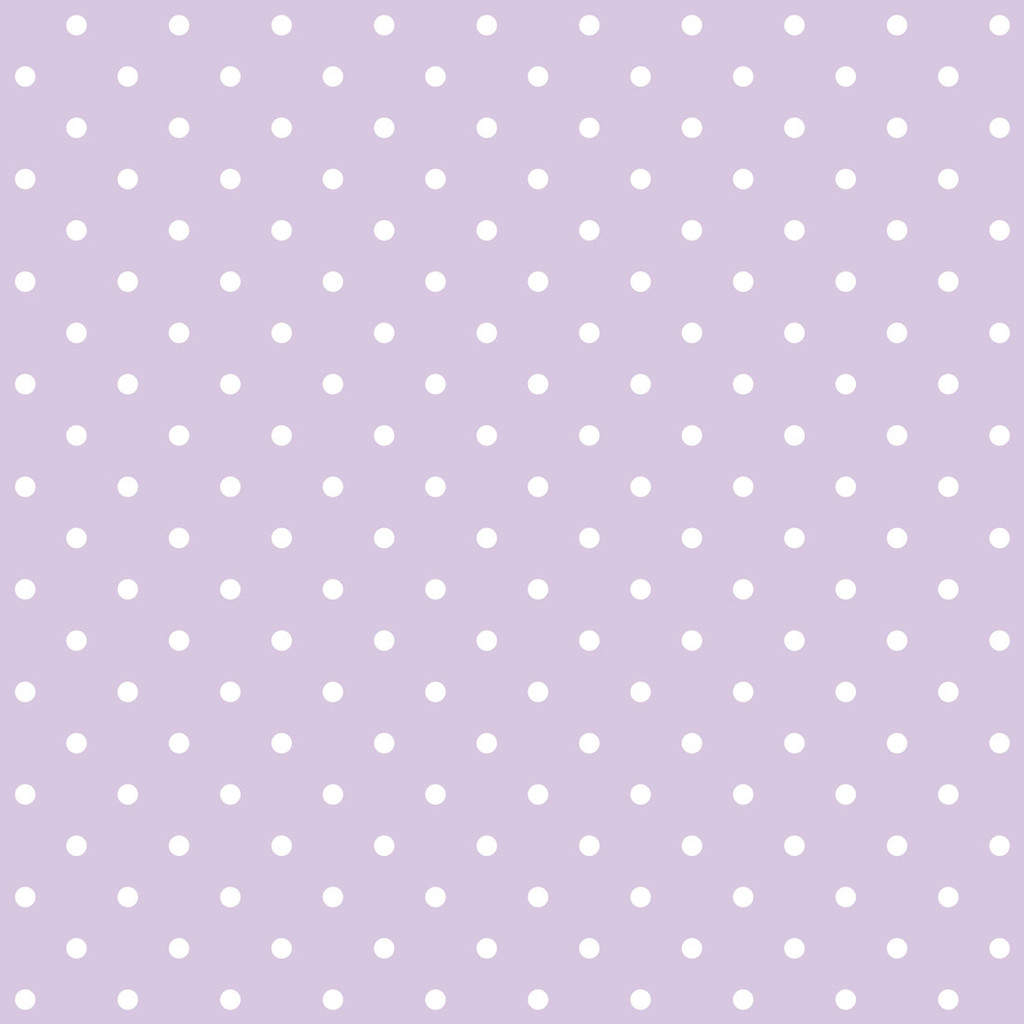 Bodkovaná tapeta vo fialovo bielej farbe, polka dot, bodky 2cm - Dekoori obrázok 1