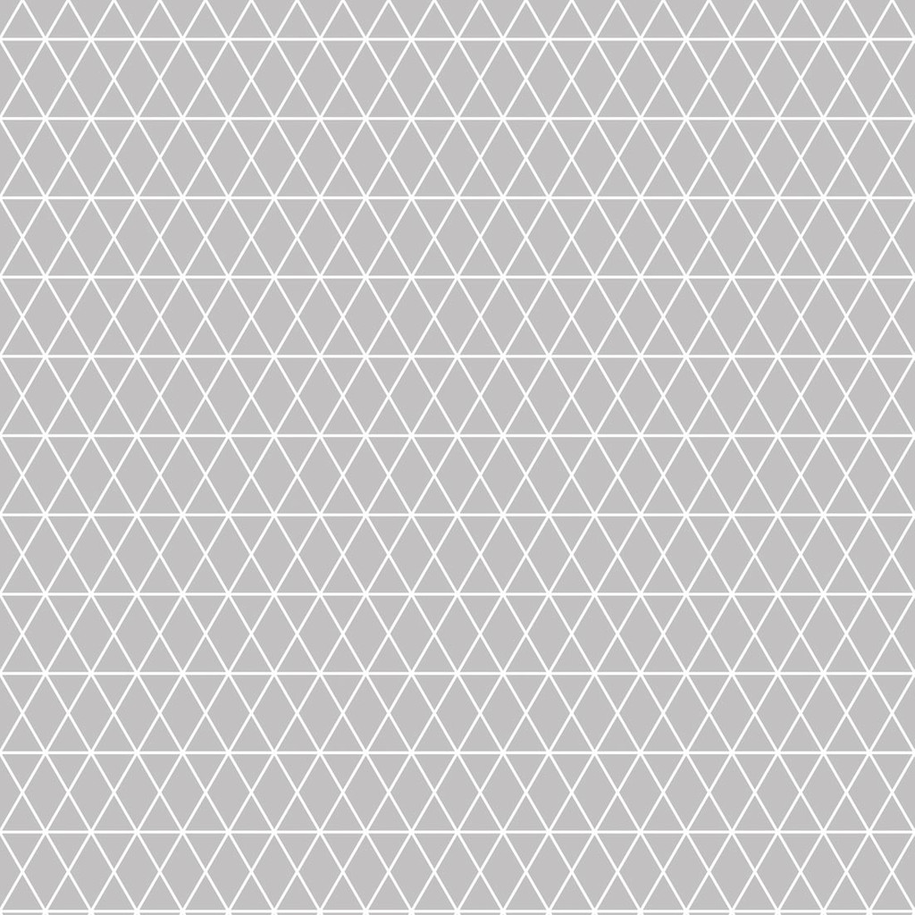 Sivo-biela geometrická  tapeta na stenu, LÍNIE, TROJUHOLNÍKY, KOSOŠTVORCE - Dekoori obrázok 1