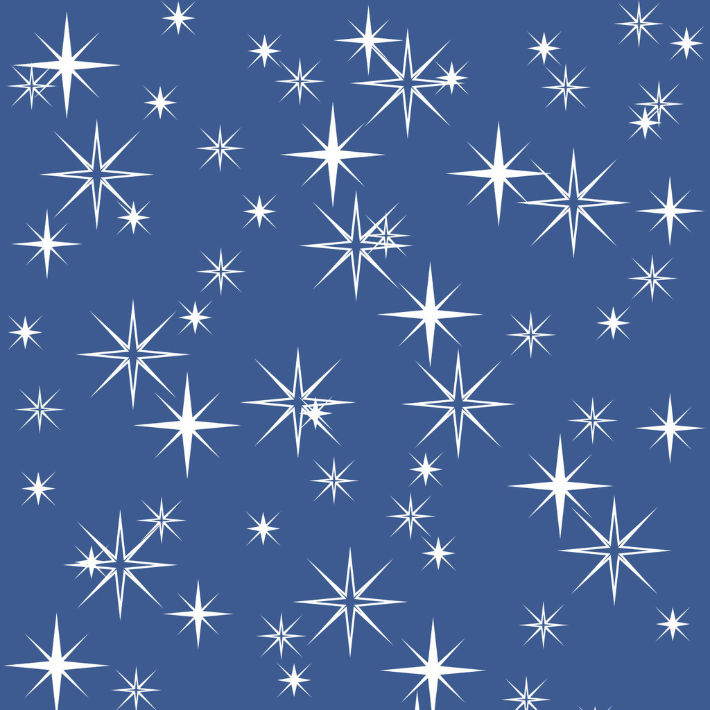 Modro-biela tapeta mihotajúce sa hviezdy, modrá farba PANTONE Classic Blue - Dekoori obrázok 1