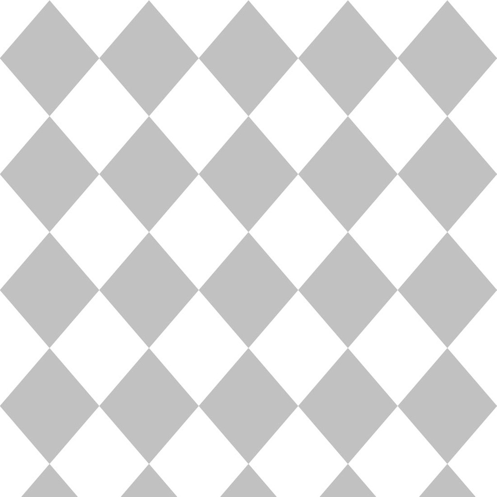 Geometrická bielo-sivá tapeta s kosoštvorcami - Dekoori obrázok 1