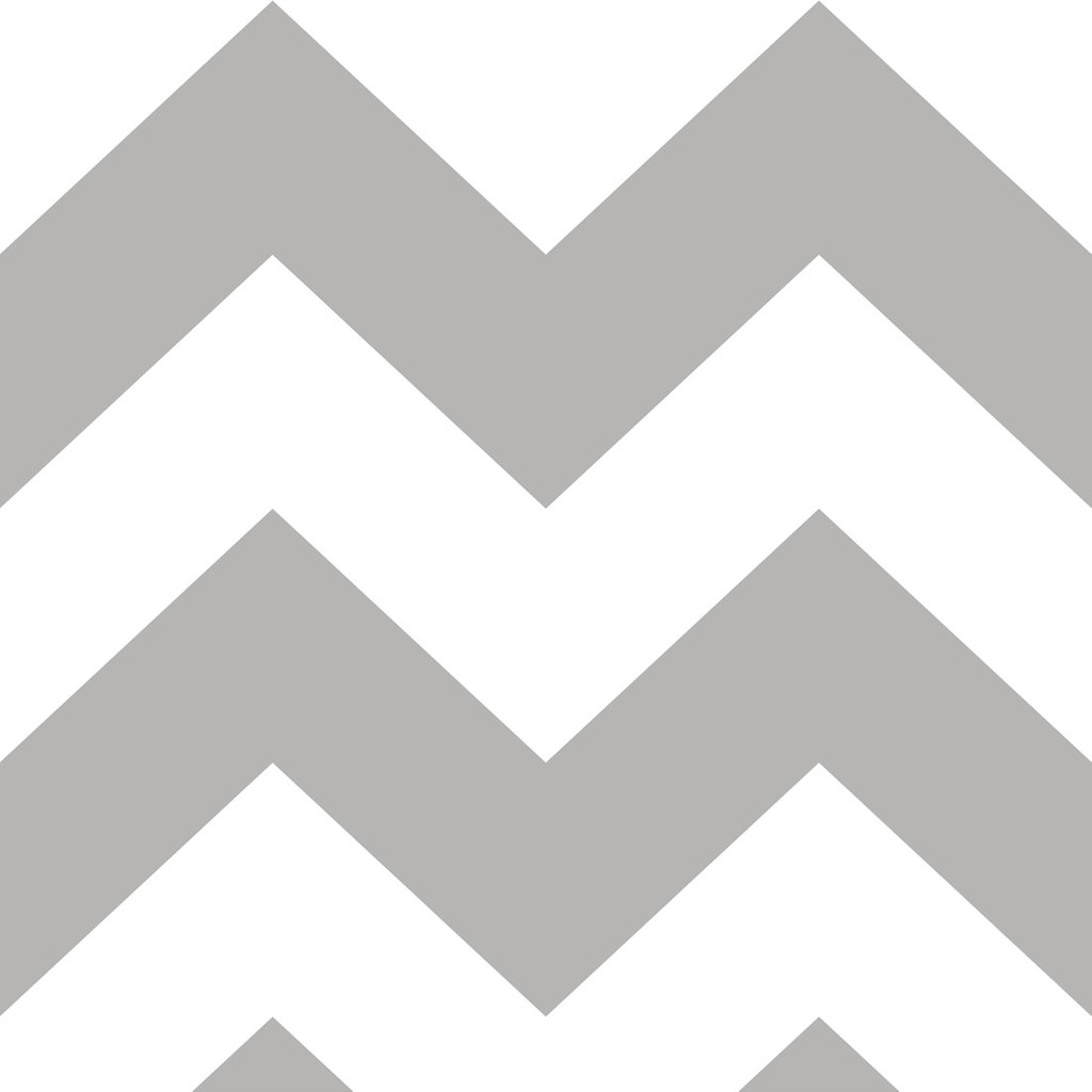 Bielo-šedá chevron tapeta cik-cak - Dekoori obrázok 1