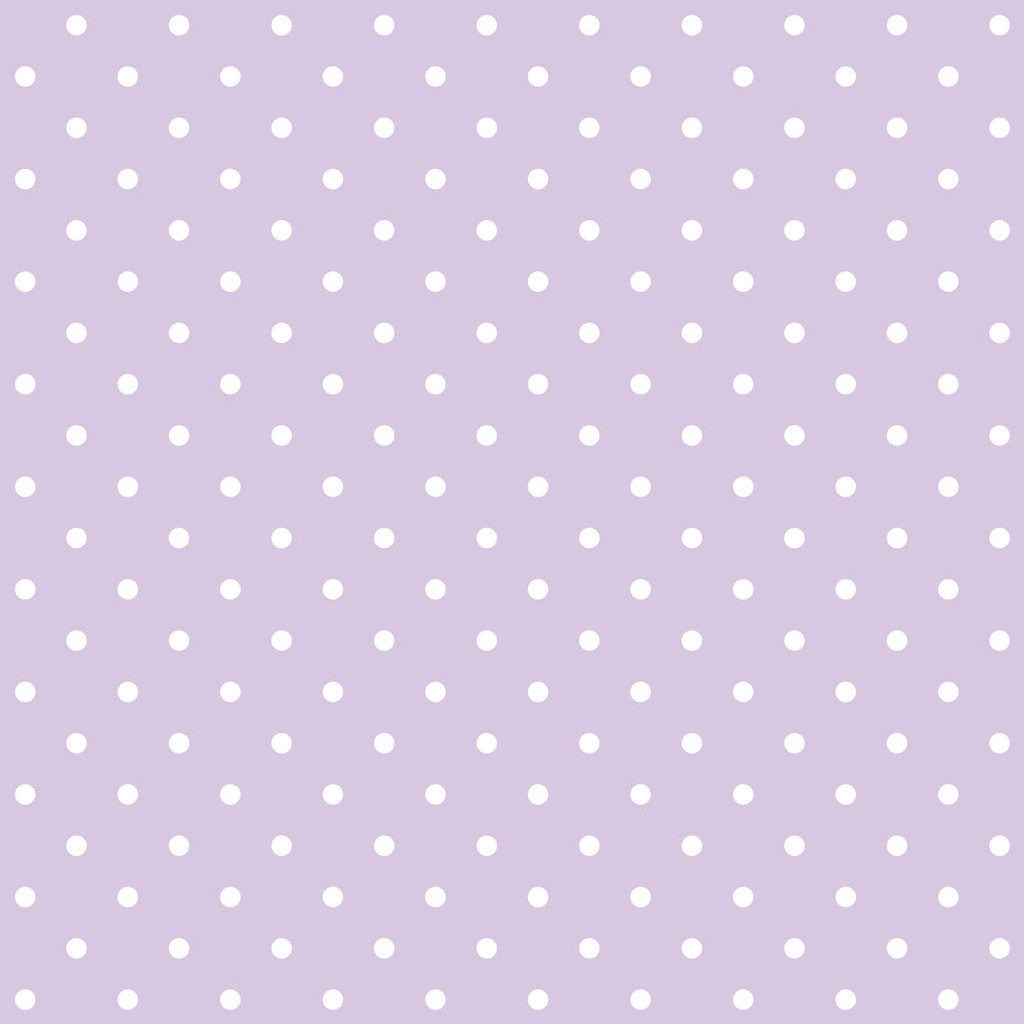Bodkovaná tapeta vo fialovo bielej farbe, polka dot, bodky 2cm - Dekoori obrázok 1