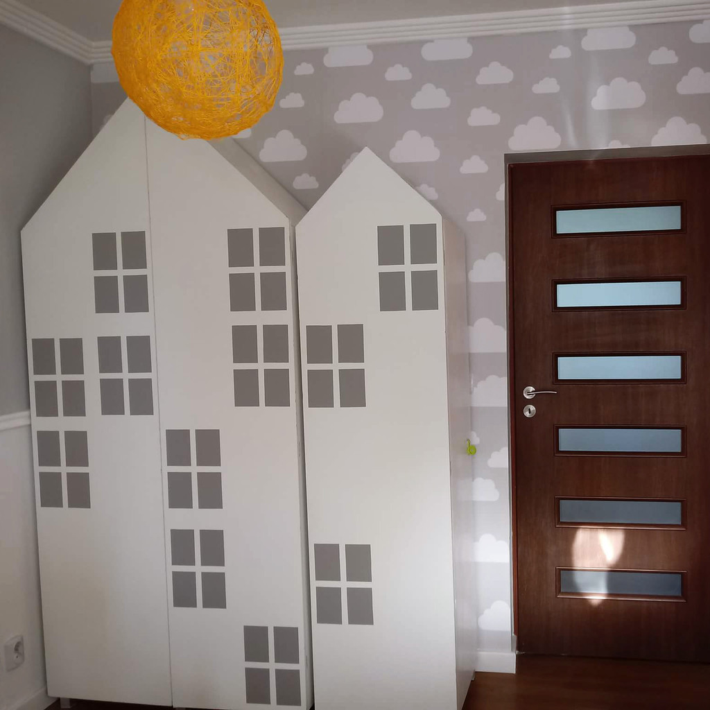 Šedo-biela tapeta s oblakmi, oblaky 7,5-24 cm - Dekoori obrázok 3