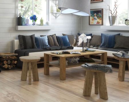 Sivo-biela závesná lampa s okrúhlym asymetrickým tienidlom z velúru TAMI