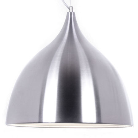 Kovové závesné svietidlo, strieborný luster VITTORIO