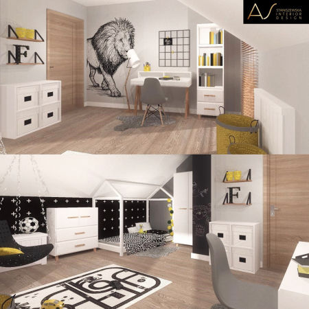 Čierna tapeta s bielymi krížikmi, plusmi (verzia čierno-biela)