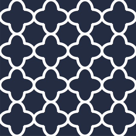 Granatová tapeta na stenu s bielym vzorom v orientálnom marockom štýle