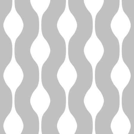 Sivo-biela tapeta so zvislým vzorom OKO