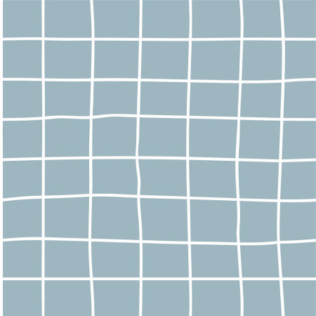 Moderná modro-biela tapeta s krivou štvorcovou sieťou