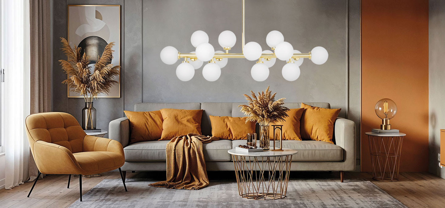 Glamour lampy - štýl, ktorý nespí